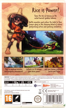 Sakuna: Of Rice and Ruin [GRA SWITCH]