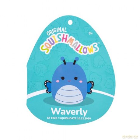 Squishmallows - 19 cm P19 B - Waverly the Blue Butterfly