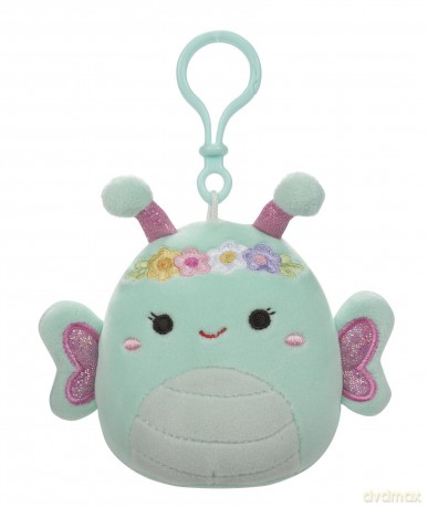 Squishmallows - 9 cm Spring Squad Clip On - Reina