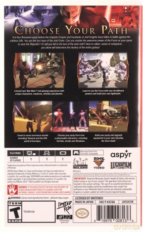 Star Wars: Knights of the Old Republic (Limited Run #122) [GRA SWITCH]