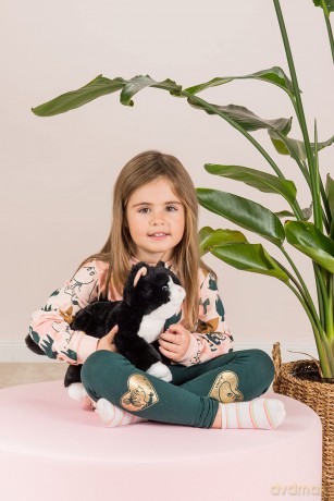 Teddy Hermann - Cat black 30 cm - (TH918356)