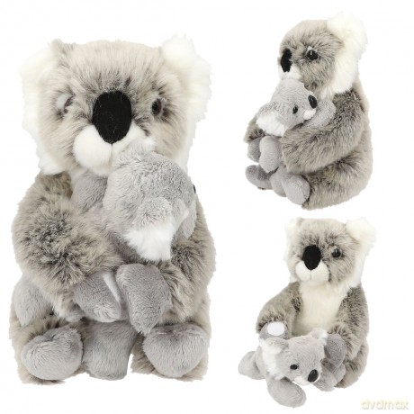 TOPModel Plush Koala Bear Mum and Baby WILD (0412799)