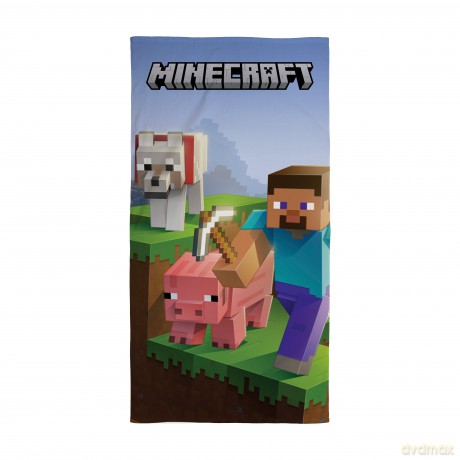 Towel - 70 x 140 cm - Minecraft (MNC393)