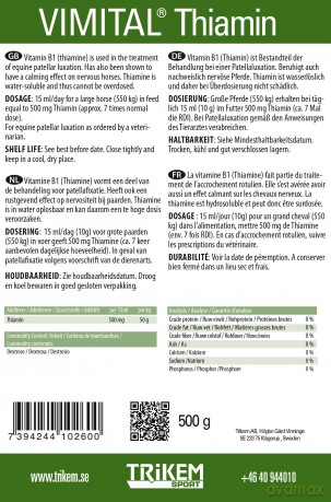 TRIKEM - Thiamin 500Gr - (822.7380)