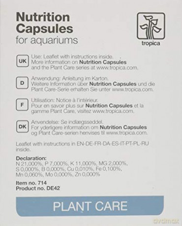 TROPICA - Nutrition Capsules 10pc - (144.0050)