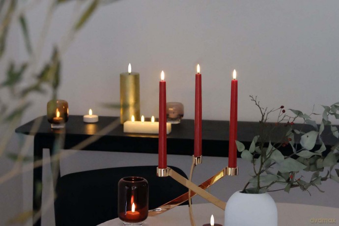 Uyuni - LED tealight premium w/ screw - Nordic White - 4x2,5 cm (UL-TE-NW040)