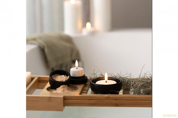 Uyuni - LED tealight premium w/ screw - Nordic White - 4x2,5 cm (UL-TE-NW040)