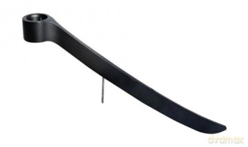 Uyuni - Lightarch Candle holder mini taper 1'arm - Matte Black (UL-30257)