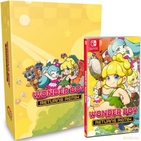 Wonder Boy Returns Remix Collectors Edition - (Strictly Limited Games) [GRA SWITCH]