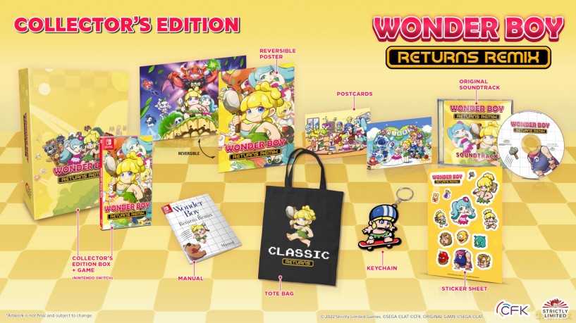 Wonder Boy Returns Remix Collectors Edition - (Strictly Limited Games) [GRA SWITCH]
