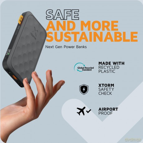 Xtorm - Power Bank USB-C PD 20W 10,000mAh/2xUSB-C Black