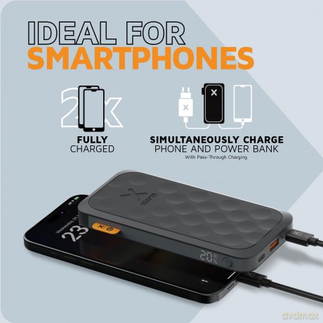 Xtorm - Power Bank USB-C PD 20W 10,000mAh/2xUSB-C Black
