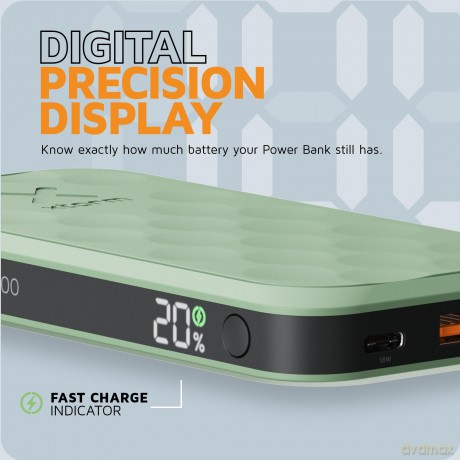 Xtorm - Power Bank USB-C PD 20W 10,000mAh/2xUSB-C Green