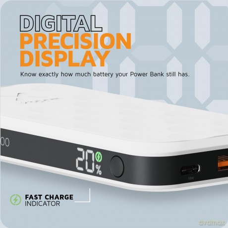 Xtorm - Power Bank USB-C PD 20W 10,000mAh/2xUSB-C White