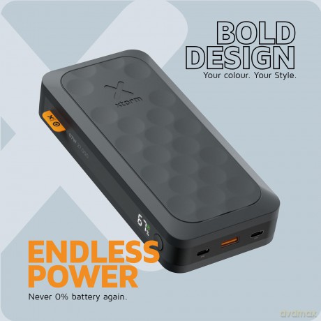 Xtorm - Power Bank USB-C PD 67W 27,000mAh/2xUSB-C Black
