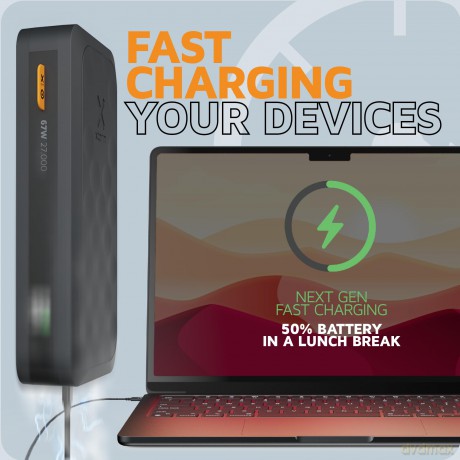 Xtorm - Power Bank USB-C PD 67W 27,000mAh/2xUSB-C Black