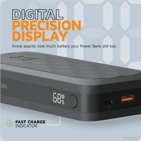 Xtorm - Power Bank USB-C PD 67W 27,000mAh/2xUSB-C Black