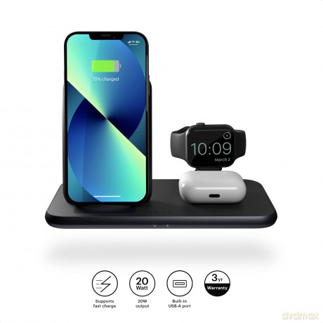 Zens - 4in1 Qi Desktop Charger 10W