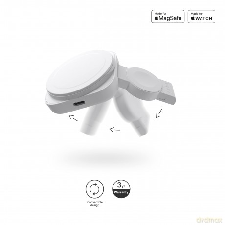 Zens - Wireless Charger 2in1 Travel