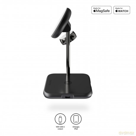Zens - Wireless Charger 4in1 Black ZEDC22B/00