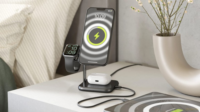 Zens - Wireless Charger 4in1 Black ZEDC22B/00