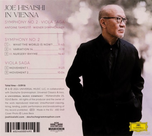 Joe Hisaishi: Joe Hishaishi In Vienna: Symphony No. 2 - Viola Saga [CD]