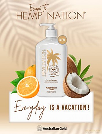 Australian Gold - Hemp Nation Cocoa Dreams Tan Extender Body Lotion 535 ml
