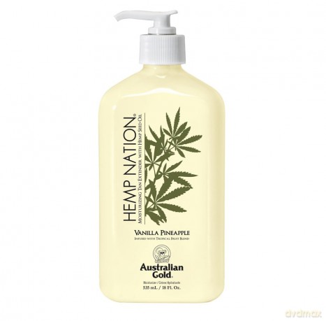 Australian Gold - Hemp Nation Vanilla Pineapple Tan Extender Body Lotion 535 ml