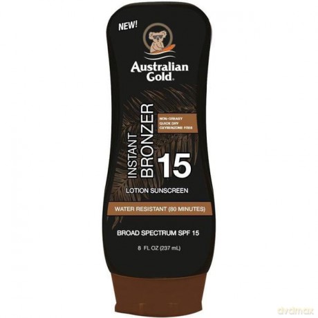 Australian Gold - Sunscreen Lotion with Bronzer SPF 15 237 ml