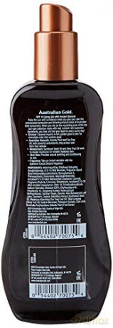 Australian Gold - Sunscreen Spray Gel w. Instant Bronzer 237 ml - SPF 10