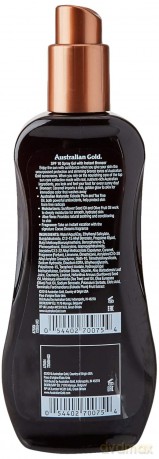 Australian Gold - Sunscreen Spray Gel w. Instant Bronzer 237 ml - SPF 10