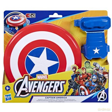 Avengers - Captain America Magnetic Shield and Gaunlet (B9944)