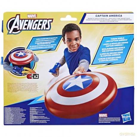 Avengers - Captain America Magnetic Shield and Gaunlet (B9944)