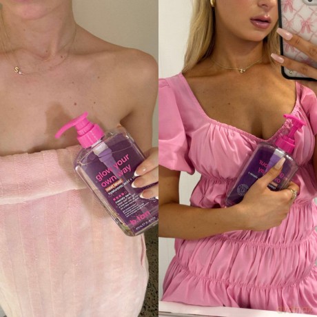 B.tan Glow Your Own Way Next Level Przezroczysty Żel Samoopalający 437ml