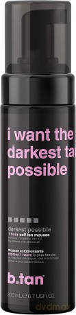 b.tan - I Want The Darkest Tan Possible Tan Mousse 200 ml