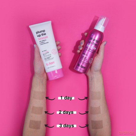 b.tan - Plump Up The Bronze Tan To Deep Gradual Lotion 236 ml