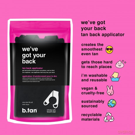b.tan - We've Got Your Back Application Glove