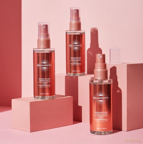Bellamianta - Fragrance Free Tanning Water Light 100 ml
