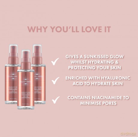 Bellamianta - Fragrance Free Tanning Water Medium 100 ml