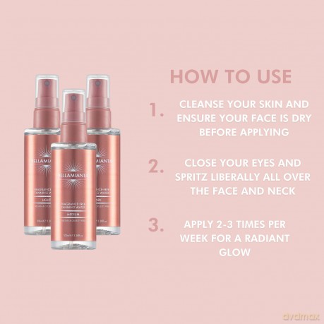 Bellamianta - Fragrance Free Tanning Water Medium 100 ml