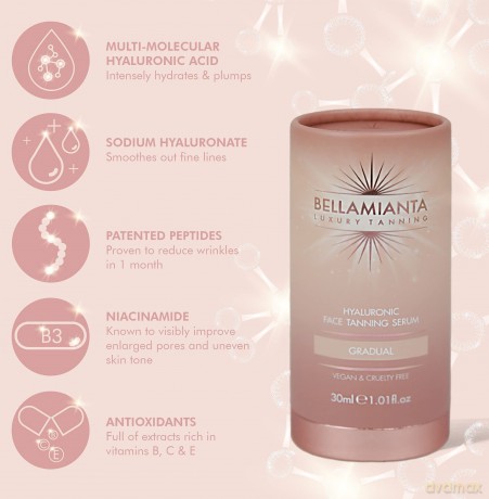 Bellamianta - Hyaluronic Face Tanning Serum 30 ml