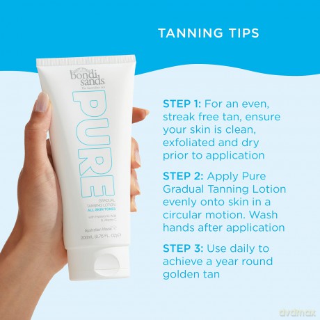 Bondi Sands - Pure Gradual Tanning Milk Dark 200 ml