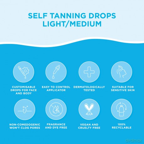 Bondi Sands - Self Tan Drops Light/Medium