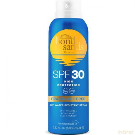 Bondi Sands - SPF 30+ Fragrance Free Aerosol Face Mist Spray 193 ml