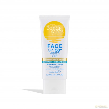 Bondi Sands - SPF 50 + Fragrance Free Tinted Face Lotion (Hydrating) 75 ml