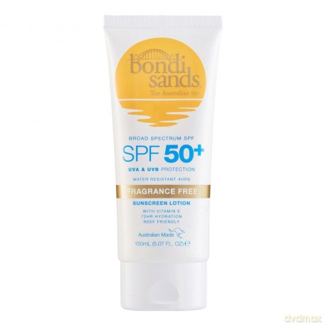 Bondi Sands - SPF 50+ Fragrance Free Body Sunscreen Lotion 150 ml