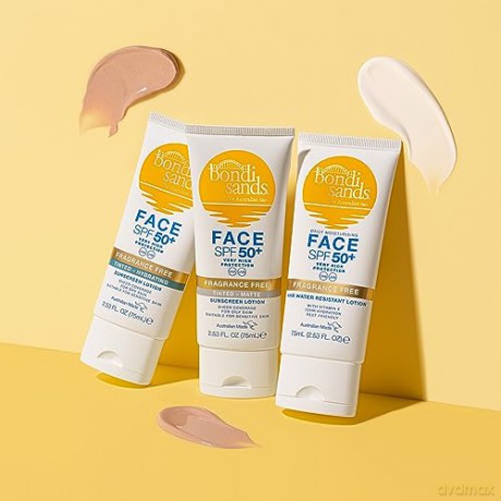Bondi Sands - SPF 50+ Fragrance Free Face Sunscreen Lotion 75 ml