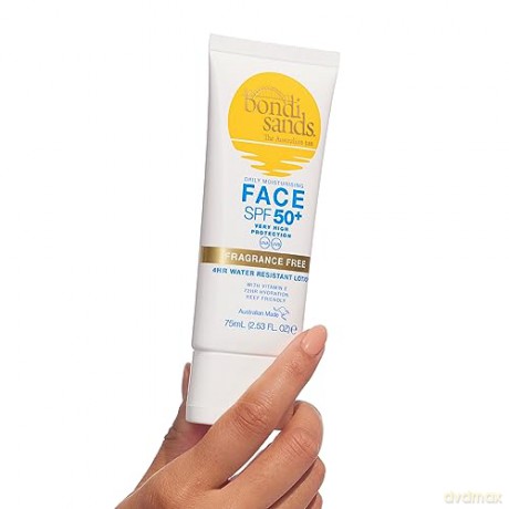 Bondi Sands - SPF 50+ Fragrance Free Face Sunscreen Lotion 75 ml