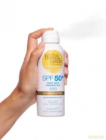 Bondi Sands - SPF 50+ Fragrance Free Sunscreen Spray 160 g
