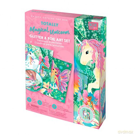 BOX CANDIY - Sand and Foil Art - Totally Magical Unicorns - (BC-1921)